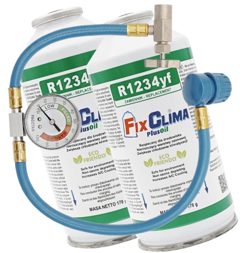 Комплект для заправки кондиционера R1234YF 340G