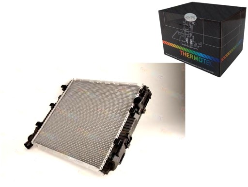 THED7ME009TT(EXT) - Радиатор двигателя thermotec jelcz 081 mercedes var
