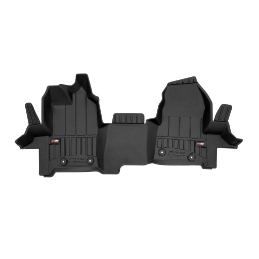 Резиновые 3D коврики для Ford Transit Custom 2012-21 гг.