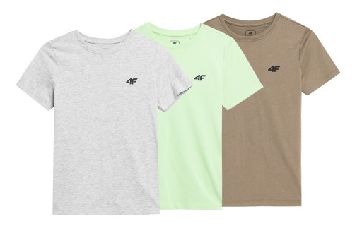 4F ФУТБОЛКА ДЛЯ ХЛОПЧИКА 3 ПРЕДМ.