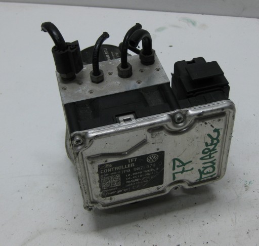 VW TOUAREG II 7P brake booster control unit ABS 7P0614517J 7P0907379J