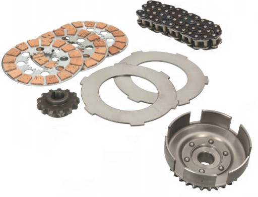 24/10842 - Кошик диск зчеплення ланцюг Зірочка SHL M04 M05