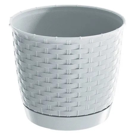 Doniczka Ratolla Round fi 300 mm biała DRLO300 Prosperplast