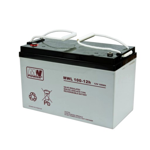Mwl 100-12h: mwl 100-12h: agm акумулятор 12v/100ah 330*173*220 (t60)