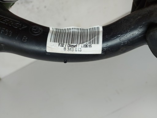 BMW 4 F36 430d GC wiring pipe fuel tank door 0343613