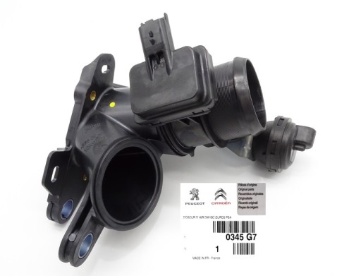 0345.G7 0345G7 - ДРОССЕЛЬНАЯ ЗАСЛОНКА CITROEN DS5 JUMPY 2.0 HDI ОРИГИНАЛ