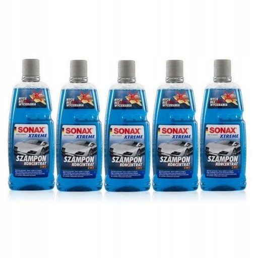 Sonax XTREME 215300 шампунь 2в1 концентрат 5 х 1л