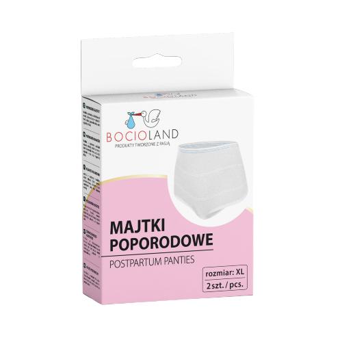 BOCIOLAND Majtki poporodowe siateczkowe rozm. XL