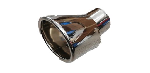 TOYOTA AYGO YARIS ВЫХЛОПНОЙ НАКОНЕЧНИК ХРОМ ОРИГИНАЛ