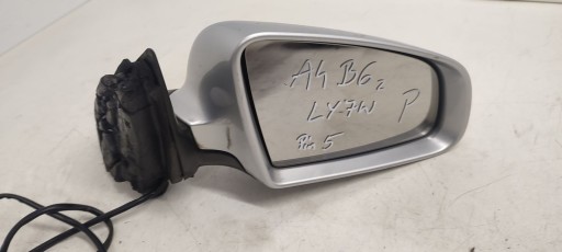 mirror right 5pin Audi A4 B6 sedan LY7W