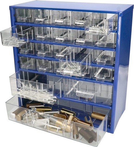 ОРГАНИЗАТОР МАСТЕРСКОЙ МОДУЛЬНАЯ КНИЖНАЯ ПОЛКА 23 ЯЩИКА