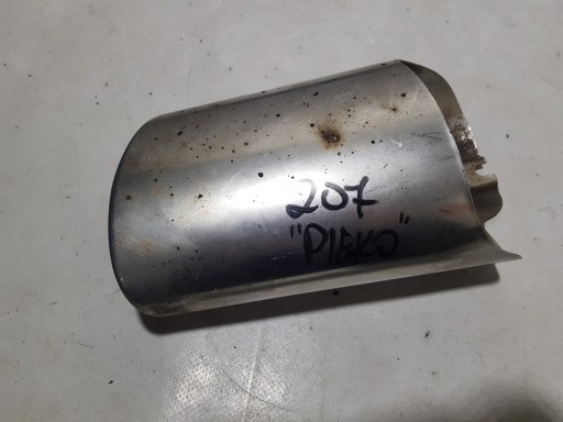 pipe end of an exhaust TLUMIKA MERCEDES W207 left