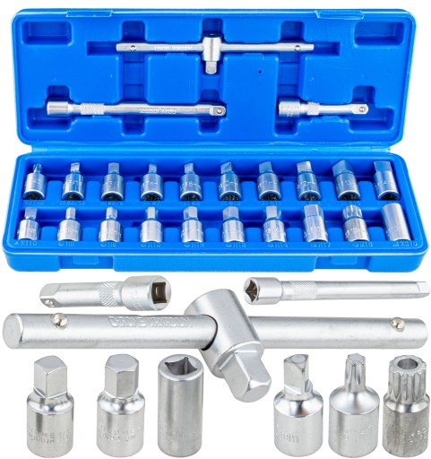 ГАЕЧНЫЙ КЛЮЧ 3/8 CRV КОЛПАЧКИ ДЛЯ СЛИВА МАСЛА