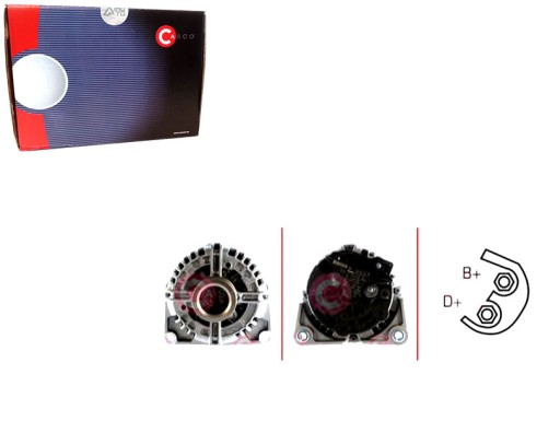 CAL10314AS - Генератор opel vectra c estate 1.6 16v