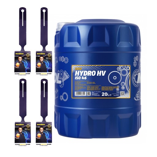 Гидравлическое масло 2202 Mannol HV 46 ISO 46 20 л.