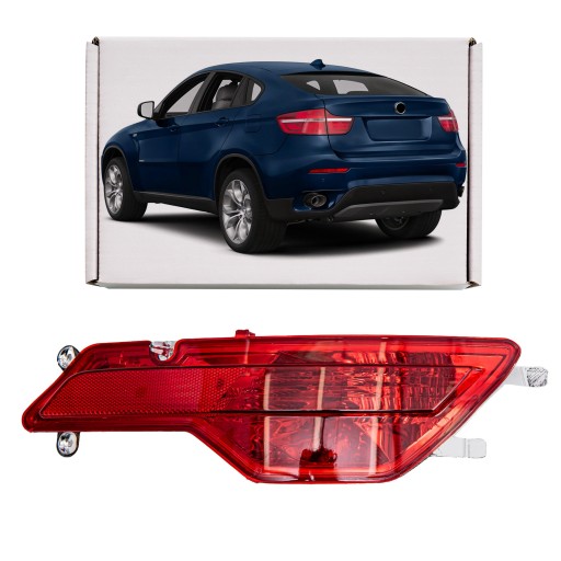 Bmw x6 e72 2007-14 протитуманка задня ліва з рефлектором 63147187219