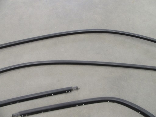 mouldings exterior ozdobne BMW e91 KOMBI black MAT