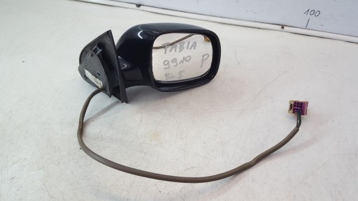 mirror right 5pin 9910 Skoda Fabia and 1,4