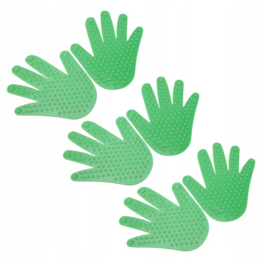 3 пари фломастерів у формі руки