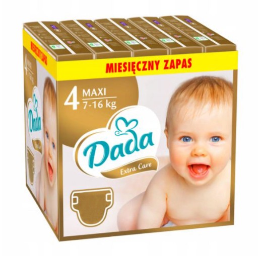 Підгузки Dada Extra Care р.4 7-18 кг 165 шт.