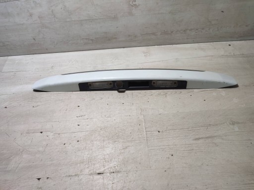 Hyundai Kona and 2018 moulding oswietlenie of the rear signs rejestracyjnej