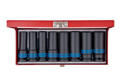 НАСАДКИ KING TONY LONG IMPACT 1/2 12-24 8 ШТ.