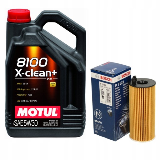 026 407 - Масляный фильтр Motul xclean + 5W30 TOYOTA VERSO 1.6 D4D