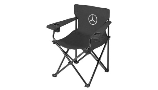 Розкладний стілець Mercedes-Benz - чорний