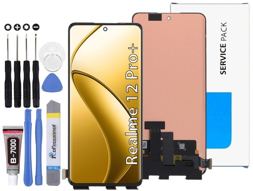 ORYGINAŁ WYŚWIETLACZ DO REALME 12 PRO PLUS LTE / 5G LCD EKRAN