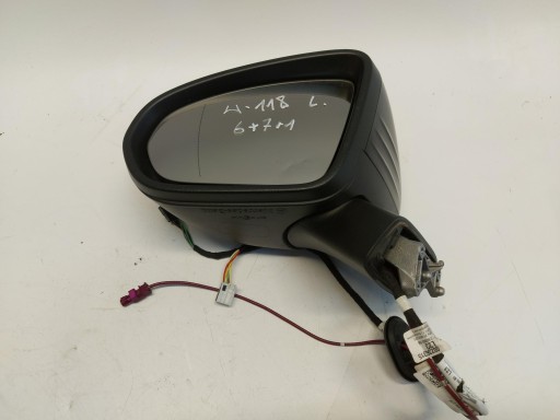 Mercedes CLA w118 2023 mirror exterior left black, 191 a1188104703 RHD