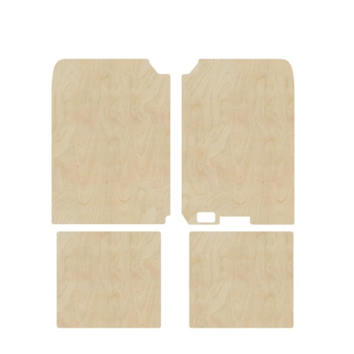 PSDT-FDU-L-H201 - Стеновые панели для автофургона-задняя дверь H2