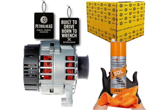 HEL8EL 710-711#ECS-PCP+K - Генератор hella 8el 011 710-711 audi hella #petrolhead pro+ kit4