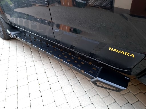 M30_L200D40 - Боковые юбки пороги модель от Mitsubishi L200