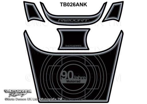 TANKPAD MOTOGRAFIX BMW R1200 RT 2005 - 2013