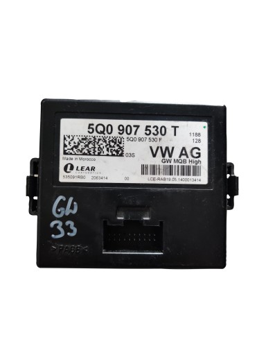 МОДУЛЬ ШЛЮЗА VW GOLF 5Q0907530T