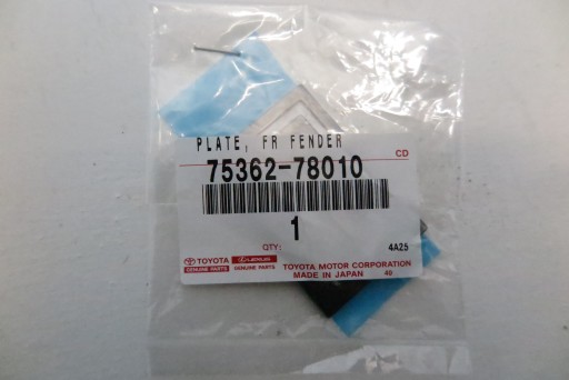 ЭМБЛЕМА ЗНАК ЛОГОТИП НА КРЫЛЕ ПЕРЕДНЯЯ ЧАСТЬ LEXUS NX 300H F-SPORT 75362-78010