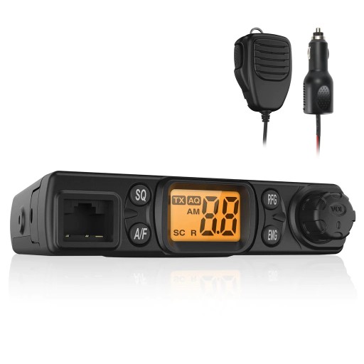 CB Radio Mini SQ / ASQ Gain AM / FM Spacetronik CB-27