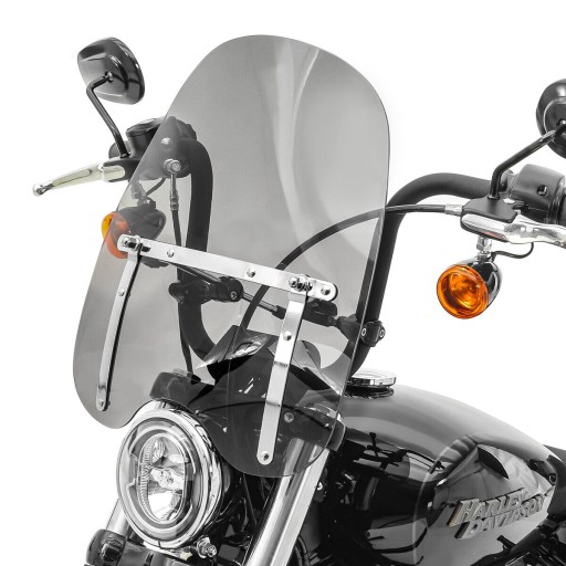 WS1-CIEMNA - ВІТРОВЕ СКЛО ТЕМНИЙ ОБТІЧНИК KAWASAKI З 550 LTD KZ550B / C