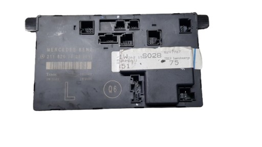 W211 control unit module door left front 2118207526