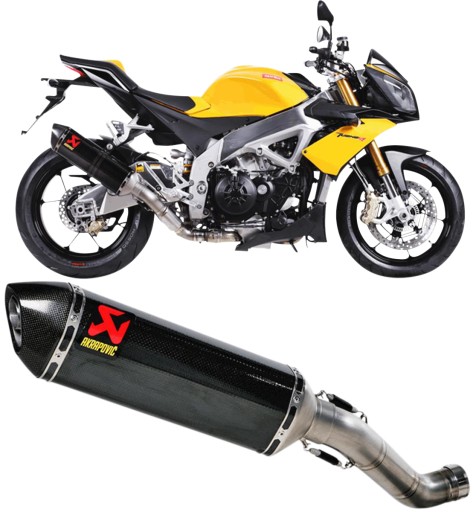 S-A10SO6-ZC - Глушник вихлопних газів Akrapovic APRILIA RSV4 / TUONO ' 11-16