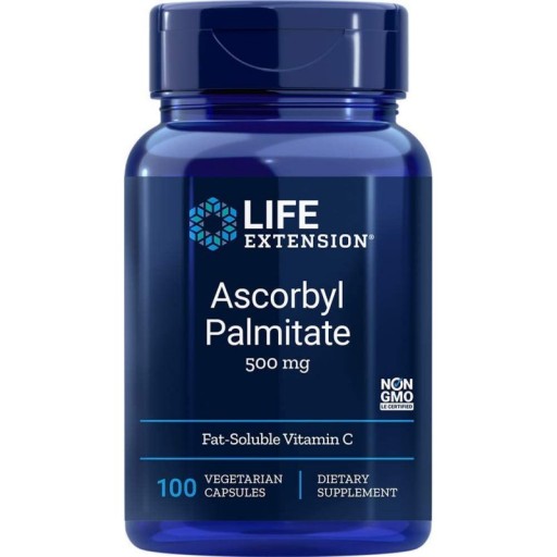 LIFE EXTENSION Ascorbyl Palmitate 500 mg (100 uzáverov)