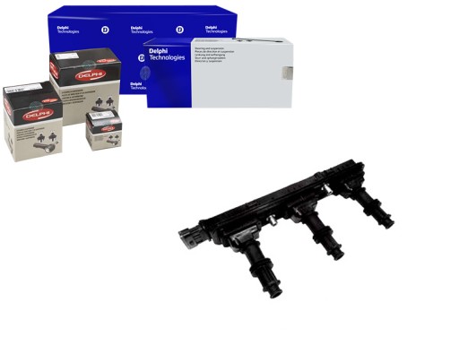 60003448 - Delgn10329-12b1 катушка зажигания opel omega b, знак + помощник водителя №33