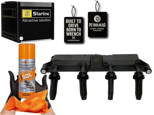 STIC95#ECS-PCP+K - Котушка запалювання stic95 starline #petrolhead pro+ kit4