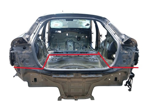 rear panel sump KIA STINGER LAK: AURORA BLACK PEARL (17-20)