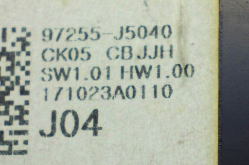 Інші модулі kia stinger (ck) 97255j5040 3.3l бензин 272kw 2018р.