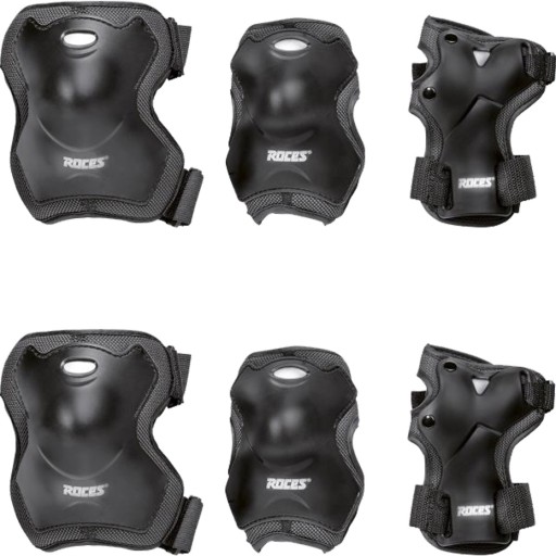 Протектори для роликових ковзанів Roces Superbasic, чорні