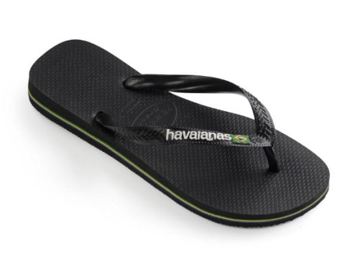 HAVAIANAS MLÁDEŽNÍCKE JAPONKY ČIERNE 39/40 1ŽLB