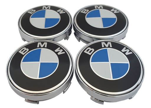 КОВПАЧКИ ЗАГЛУШКИ КОВПАЧКИ KAPSLE BMW 60MM изображение 1