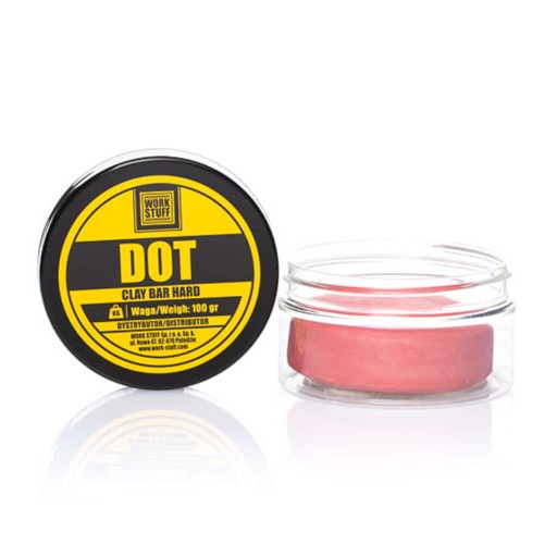 Work STUFF Dot Clay Bar жесткая автомобильная глина 100 г