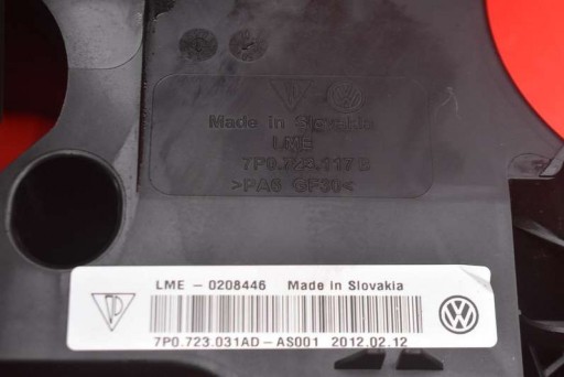 PEDAL pedale Bremse AUTOMAT 7P0723117B VW TOUAREG 2 II 7P 10-14